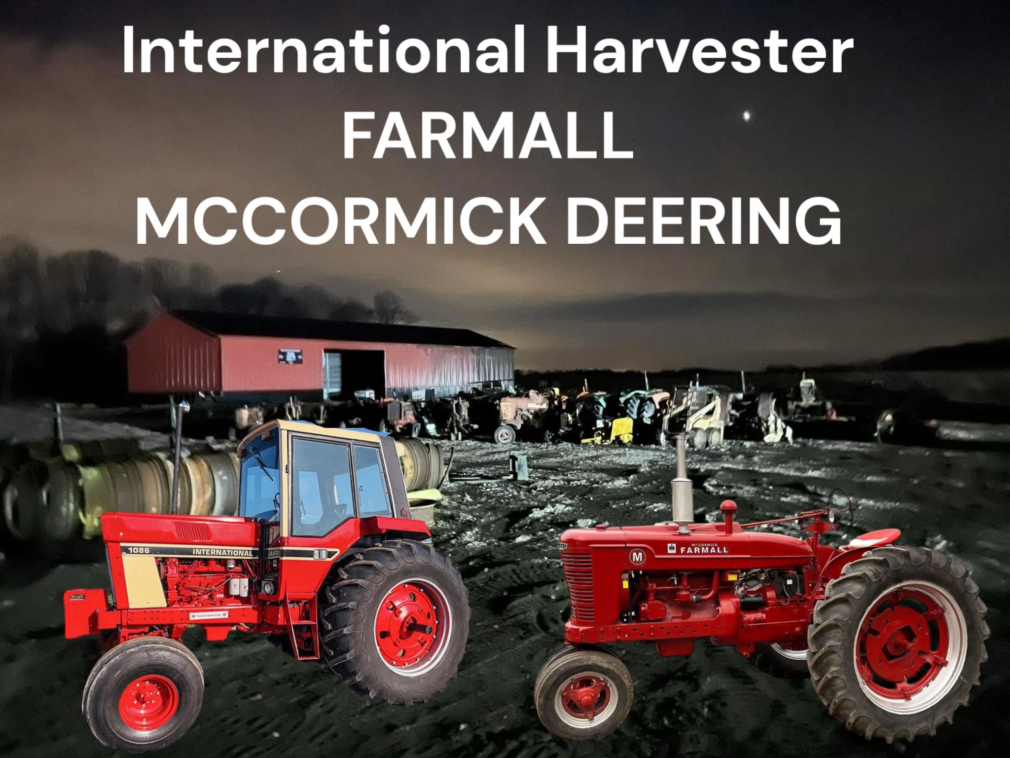 IHC INTERNATIONAL FARMALL MCCORMICK DEERING