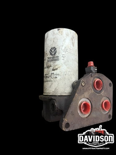 New Holland TS 110 Oil Filter Base Housing Antique Tractor