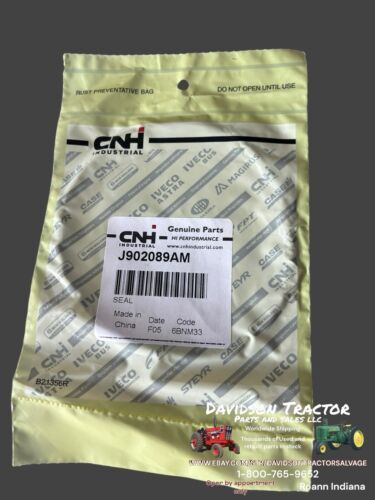 J902089AM CNH Seal Case IH New Holland