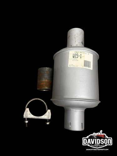 Wisconsin V460D V461D V465D Muffler W/Clamp And Adapter WIS-1