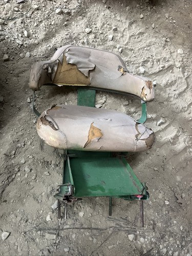 Vintage John deere tractor seat assembly