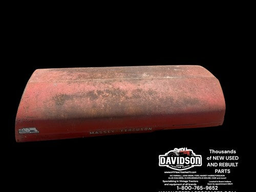 Massey Ferguson TO-20 TO-30 Hood Engine Cover Antique Tractor
