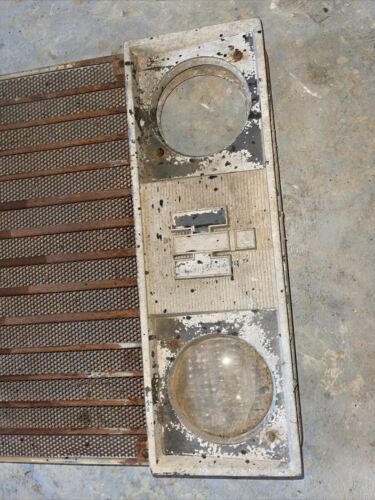 International 444 tractor Factory IH IHC front nose cone grill Complete