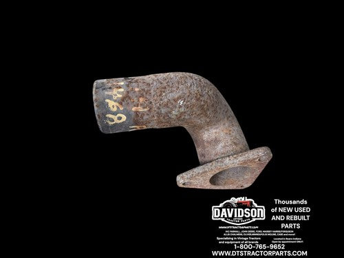 International 1468 Right Exhaust Elbow Antique Tractor