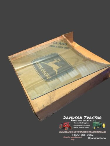 R50755 LH Cab Door Upper Glass for John Deere 4040, 4040S, 4050, 4230, +++