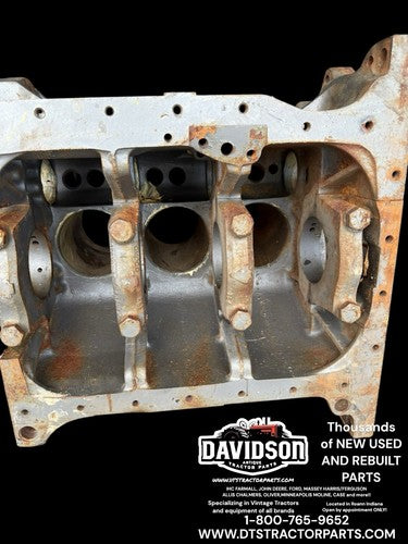 Ford 4000 3 Cyl Diesel Engine Block DONN6015J Good Bare Block Antique Tractor
