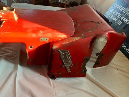 Farmall 300-350 Tractor Dash Sheet Metal With  T/A Emblems Antique Tractor