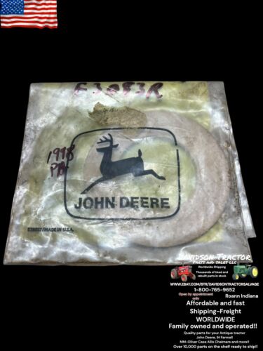 Genuine John Deere F3083R New Old Stock Gasket