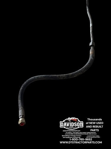 Ford 445-D Oil Cooler Line Assembly Antique Tractor