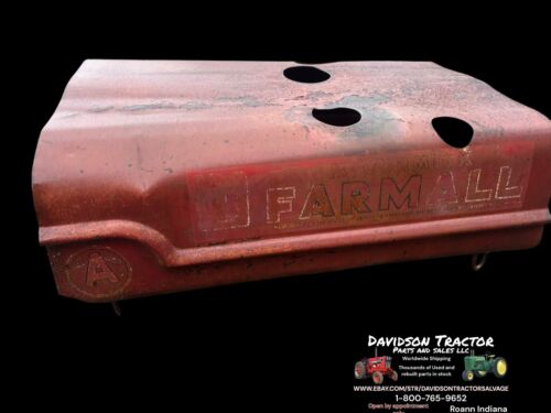 IHC Farmall Super A SA Hood Engine Cover Antique Tractor