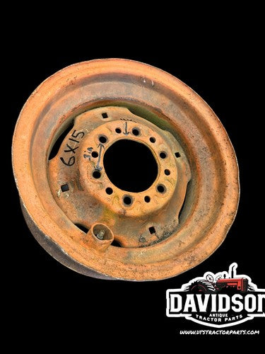 6x15 6 Bolt Front Tractor Rim