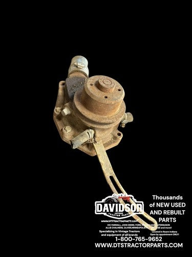 Good Used R55758 Water Pump w Pulley Fits John Deere 820 830 1020 1520 1530 2020