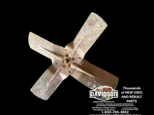 International Farmall 560 GAS Fan Assembly W/pulleys And Brackets