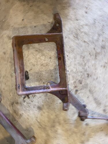 McCormick Farmall IH F20 Antique Tractor Original Gas Tank Mounting Bracket Pair