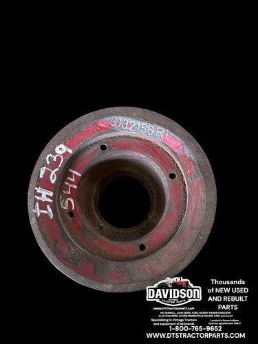 International 544 Diesel (239) Front Crankshaft Pulley Antique Tractor