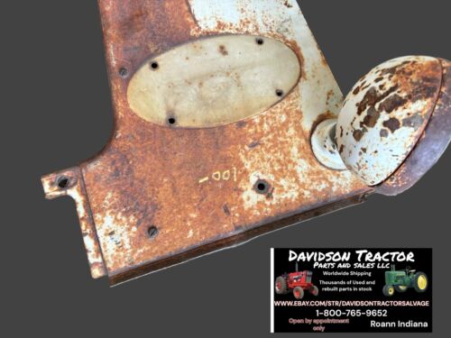 IHC Farmall 660 Left Radiator Side Panel W/ Headlight Bracket Antique Tractor
