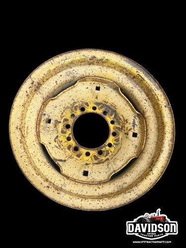 6X15 6 Bolt Front Tractor Rim Antique Tractor 4.5 Inch Center Hole