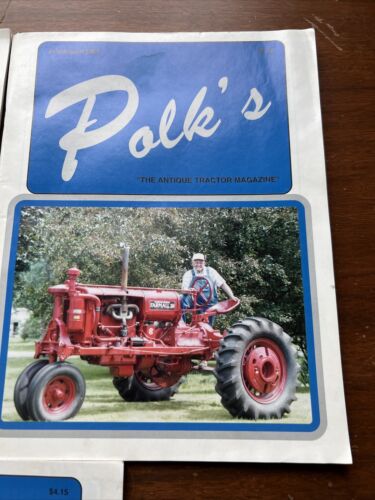 Polks Antique Tractor Magazine x3 1999 2000 2001