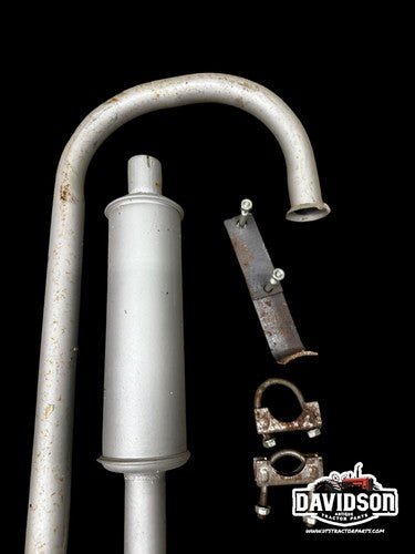 Massey Ferguson TO-20 TO-30 Muffler W/pipe MF-18