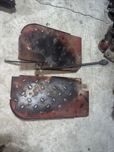 International Harvester 444 Tractor Floor Boards W/brake Lock Handle PAIR