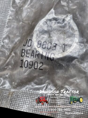 Genuine John Deere JD8803 Bearing New Old Stock