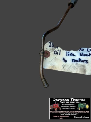 John Deere 70D Oil Line To Rocker Arm Antique Tractor
