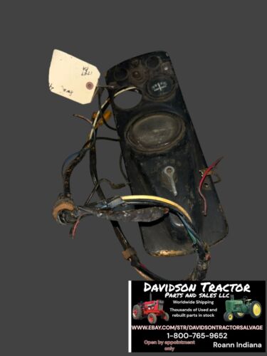 John Deere 420 Dash Panel Instrument Panel W/wiring Antique Tractor
