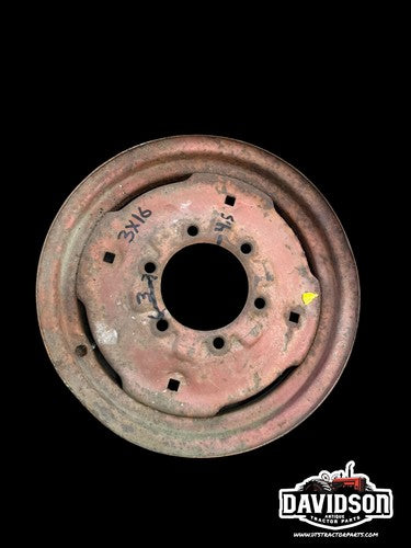 3X16 6 Bolt Front Tractor Rim Antique Tractor 4.5 Inch Center Hole