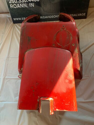 Farmall 300-350 Tractor Dash Sheet Metal With  T/A Emblems Antique Tractor