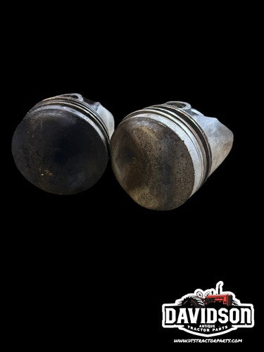 International Farmall 340 Pistons Set W/rods C-135 Antique Tractor