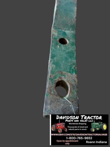 John Deere Late B Styled tractor original JD drawbar. Antique Tractor