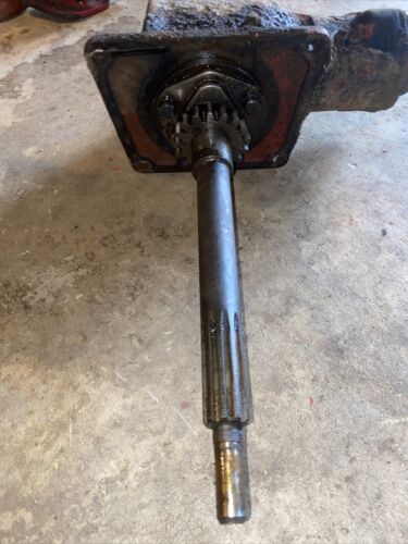 1939 or 1940 Farmall B tractor IH PTO Power Take Off drive shaft belt p assembly