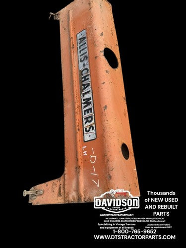 Allis Chalmers D-17 Left Hood Side Panel Antique Tractor
