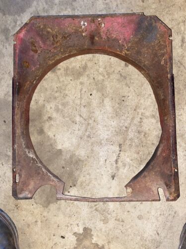 Farmall M IH tractor ORIGINAL radiator fan shroud