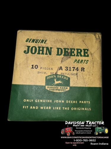 Genuine John Deere A3174R New Old Stock Gasket Sold Individually