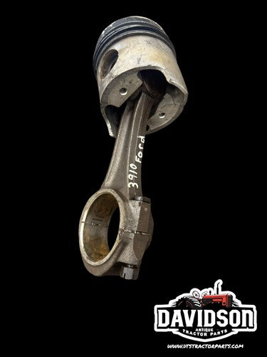 Ford 3910 Connecting Rod C7NN6205 W/Piston Antique Tractor