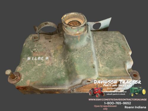 B3071R John Deere 50 Upper Radiator Tank  Fits Early Tractors Crack Free