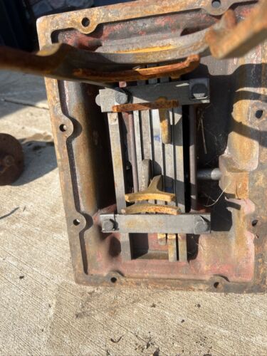 International Farmall 444 IH tractor Original transmission cover panel W/shifter