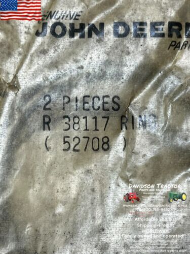 Genuine John Deere R38117R New Old Stock Ring 2ct
