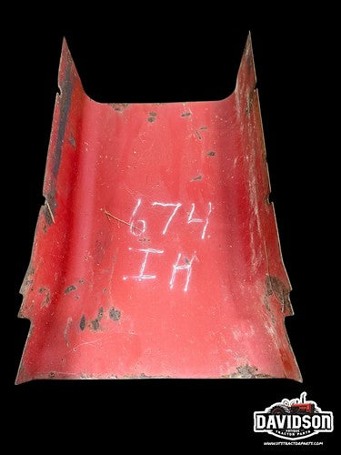 International 674 Cover Panel Antique Tractor