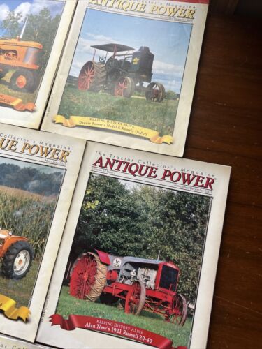 7 Issues of Antique Power Magazine 1999-2003