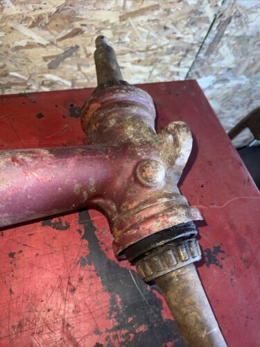 Farmall M Early SM Tractor front pedestal spindle shafts for hubs 6719DD