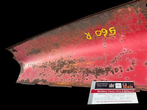 IH FARMALL 460, 560 RIGHT BATTERY COVER  OEM IHC Part Right Side Cover