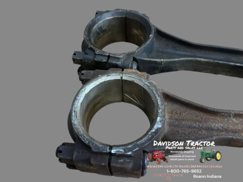 John Deere Unstyled G Tractor JD engine Connecting rods rod w/ caps F5R