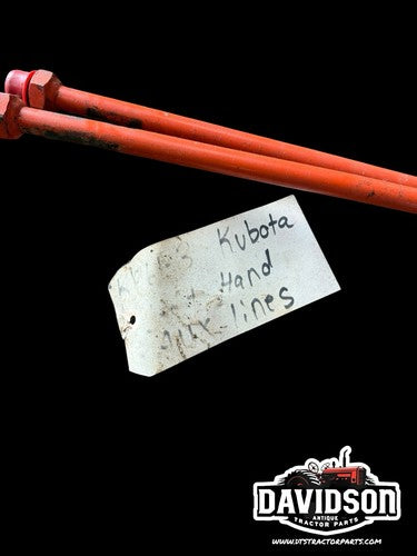 KX-161-3 Kubota Excavator Hydraulic Remote Lines (set)