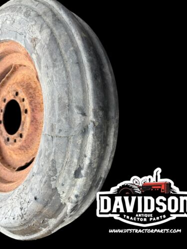 2 Rib 6.00x 16 Co-Op Tire On 6 Bolt Rim Antique Tractor