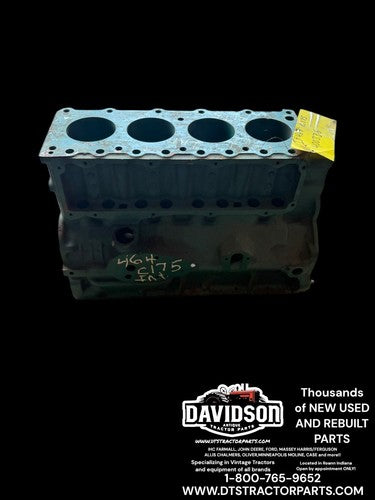 International C175 400336R1 Engine Block IH 464 Tractor