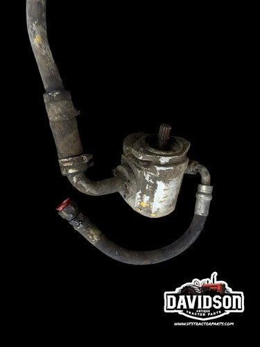 Massey Ferguson 40 Hydraulic Pump W/lines Antique Tractor