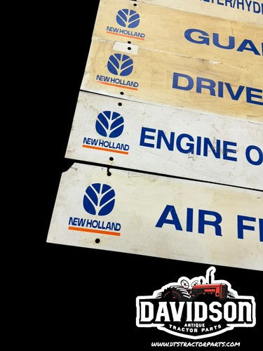 New Holland Dealership Parts Signs Vintage Advertising