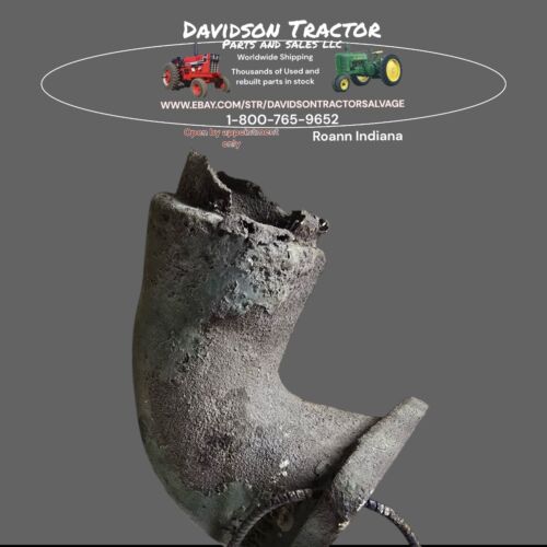 USED JOHN DEERE B2608R B UPPER WATER PIPE CASTING ANTIQUE TRACTOR